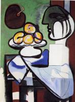 Picasso, Pablo - still life with bust bowl and palette
